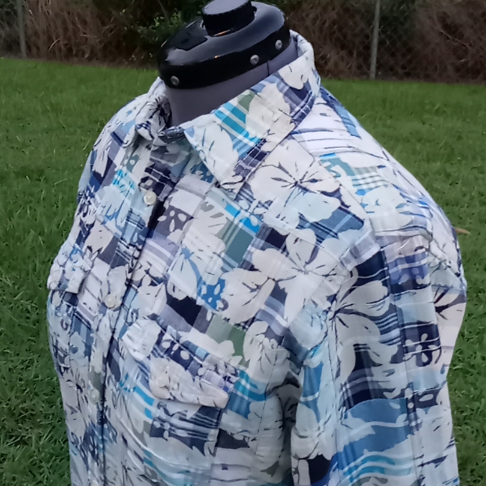 Siegfried Vintage Men's Patchwork Floral Print 👔